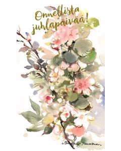 2-osainen kortti Minna Immonen