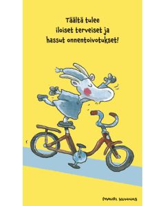 2-osainen kortti Mauri Kunnas