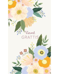 2-osainen onnittelukortti Iisa Nuorttila ruotsinkielinen