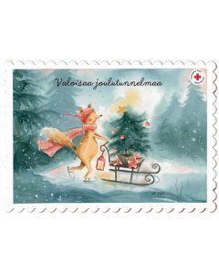 Joulukortti Suomen Punainen Risti