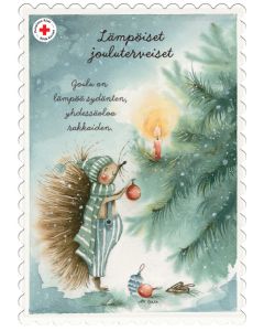 Joulukortti Suomen Punainen Risti