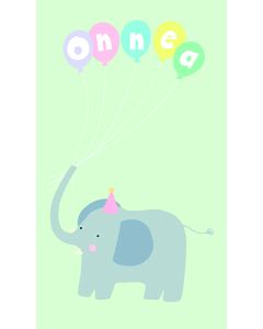 2-osainen lasten onnittelukortti Iisa Nuorttila