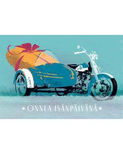 2-osainen isänpäiväkortti