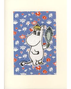 2-osainen kangasmerkkikortti Muumi