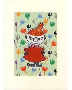 2-osainen kangasmerkkikortti Muumi