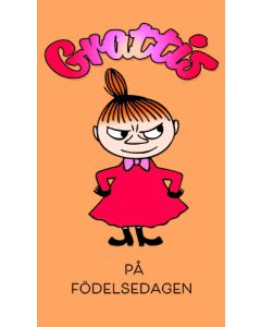 2-osainen Muumikortti Ruotsinkielinen