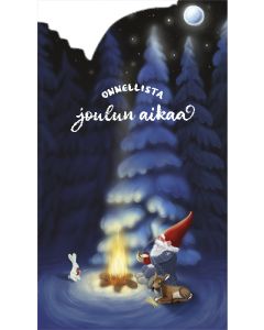 2-osainen joulukortti