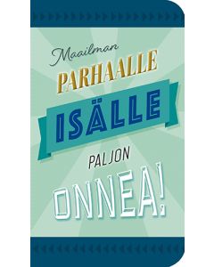 2-osainen isänpäiväkortti Hallmark