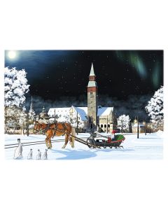 Joulukortti Ileart Helsinki