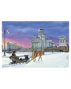 Joulukortti Ileart Helsinki