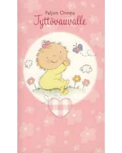 2-os vauvakortti tyttö