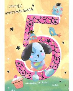 2-os vuosikortti 5v tyttö