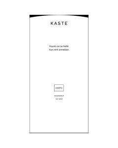 1-lok riviopaste Kaste