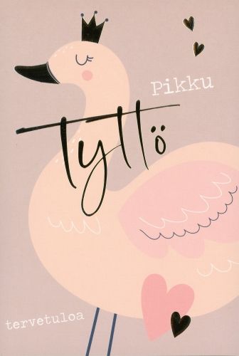 2-osainen vauvaonnittelu tyttö