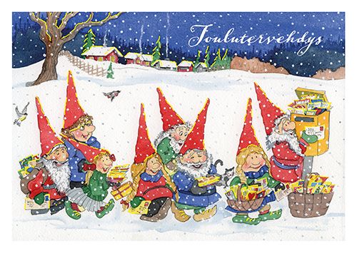 Joulukortti Päivi Mansikka-aho