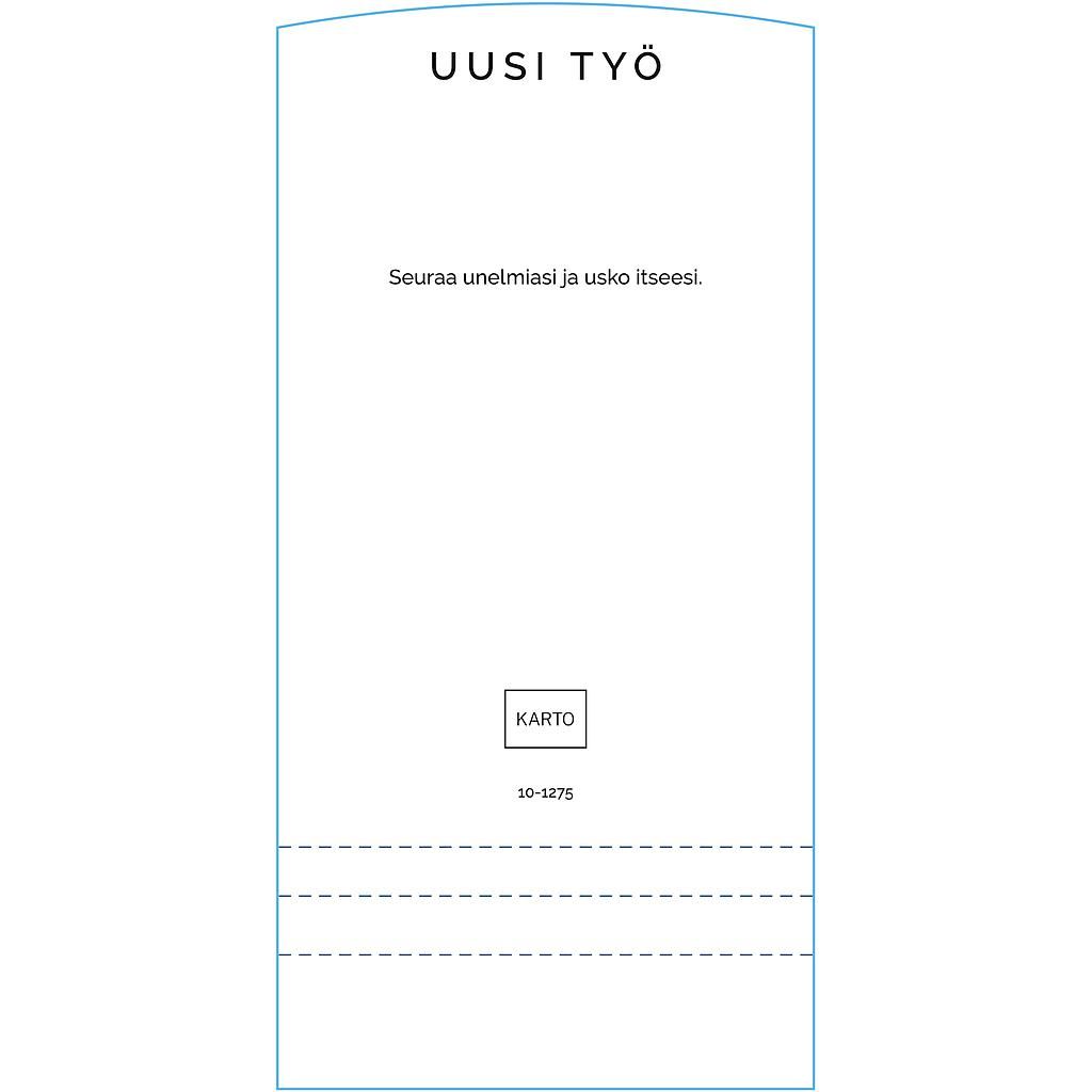 1-lok riviopaste Uusi työ