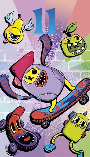 2-osainen lasten vuosikortti