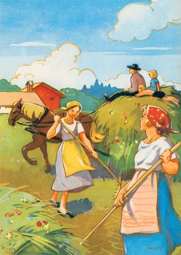 Postikortti Martta Wendelin