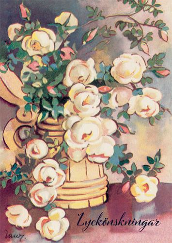 Postikortti Martta Wendelin ruotsinkielinen