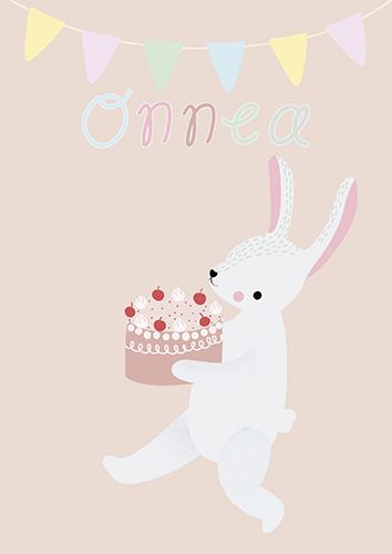 Postikortti lasten onnittelu Iisa Nuorttila