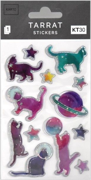 Erikoistarrapakkaus avaruus kissat