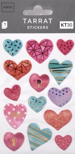 Erikoistarrapakkaus sydämet