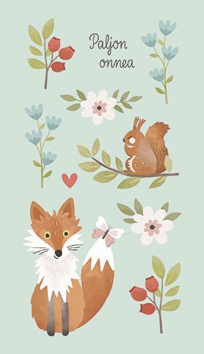 2-osainen lastenkortti