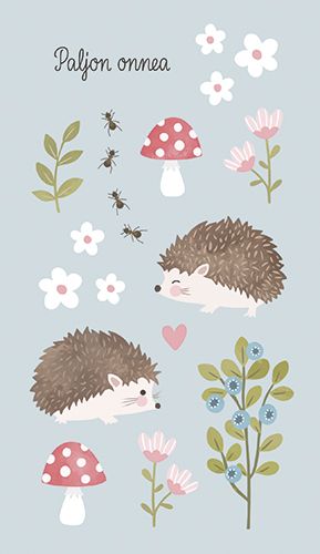 2-osainen lastenkortti