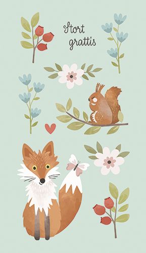 2-osainen lastenkortti