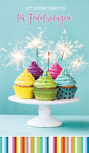 2-os onnittelukortti ruotsinkielinen