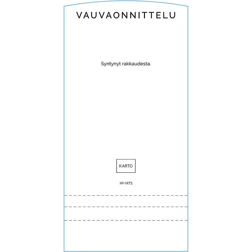1-lok riviopaste Vauvaonnittelu