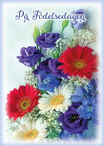 Postikortti syntymäpäivä ruotsinkielinen