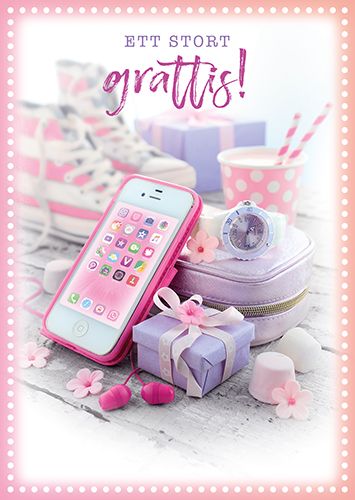 Postikortti lasten onnittelu ruotsinkielinen