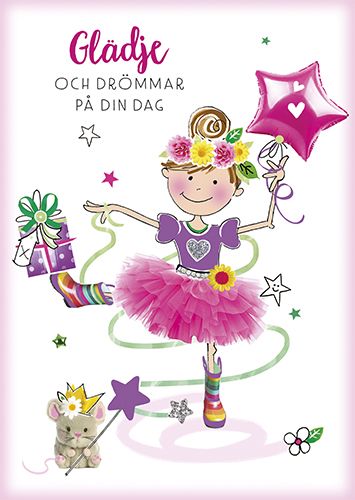 Postikortti lasten onnittelu ruotsinkielinen