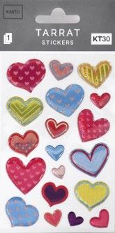 Erikoistarrapakkaus sydämet