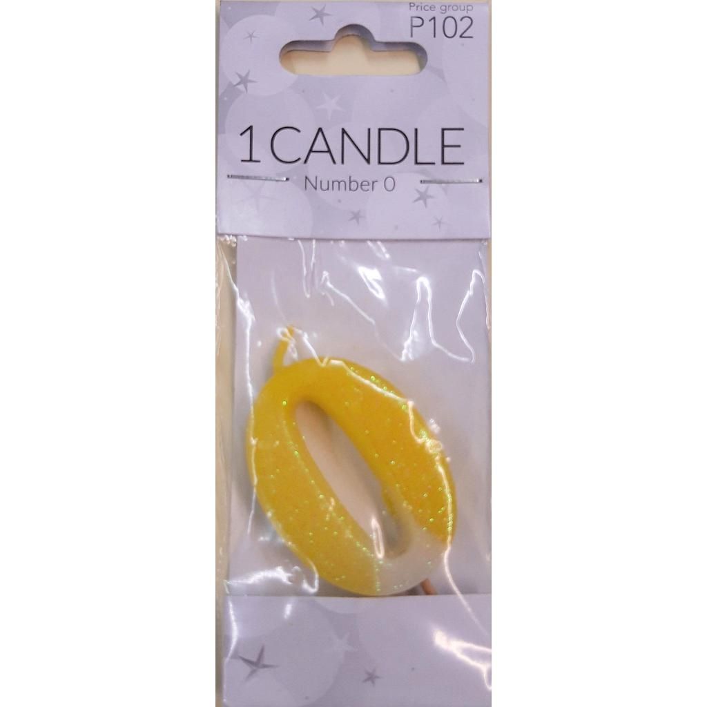 Kakkukynttilä 0, 1 kpl