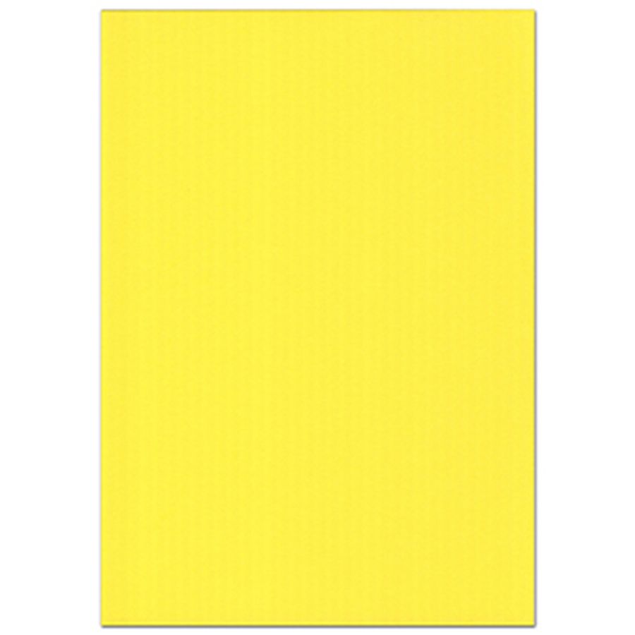 Kartonki 50x70cm 220gsm keltainen 25ark/pkt