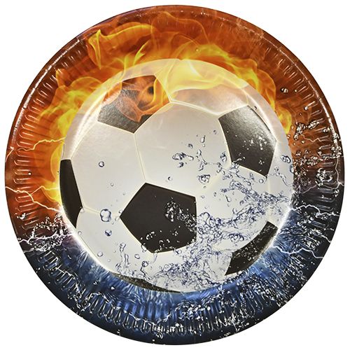 Kartonkilautanen 23cm Jalkapallo