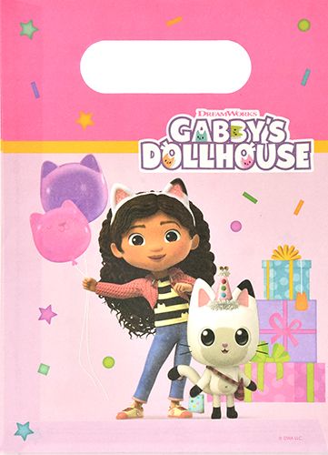 Partypussit Gabbys Dollhouse 4kpl