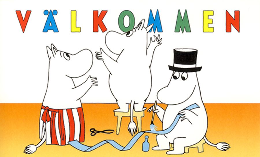 Kutsu Muumi ruotsinkielinen 6 kpl pakkauksessa