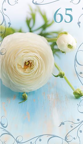 2-osainen onnittelu 65v