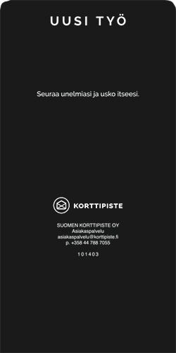 Riviopaste 1 lokero Uusi työ