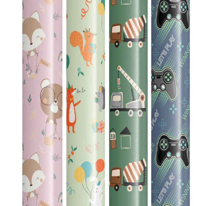 Lahjapaperilajitelma