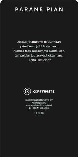 Riviopaste 1 lokero Parane pian