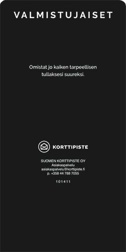 Riviopaste 1 lokero Valmistujaiset