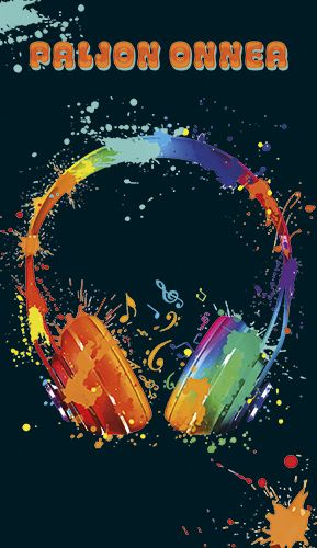 2-osainen onnittelukortti nuoriso