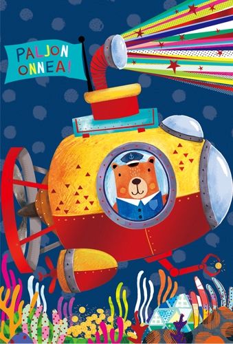 2-osainen lastenkortti