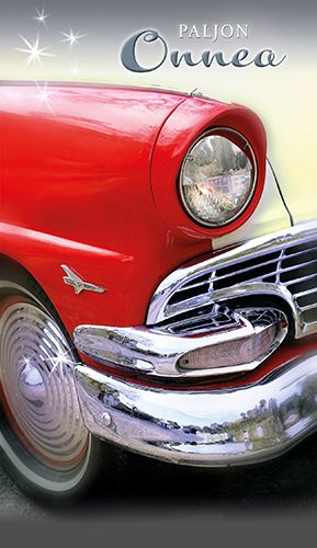 2-osainen onnittelukortti