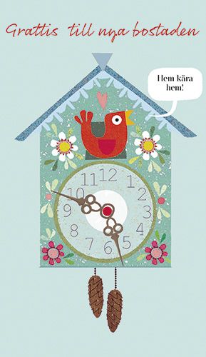 2-osainen kortti uusi koti ruotsinkielinen