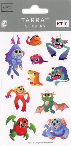Tarrapakkaus monsterit